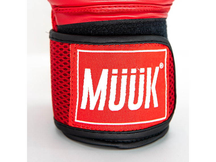 Guante de Box Muuk PU Rojo 5