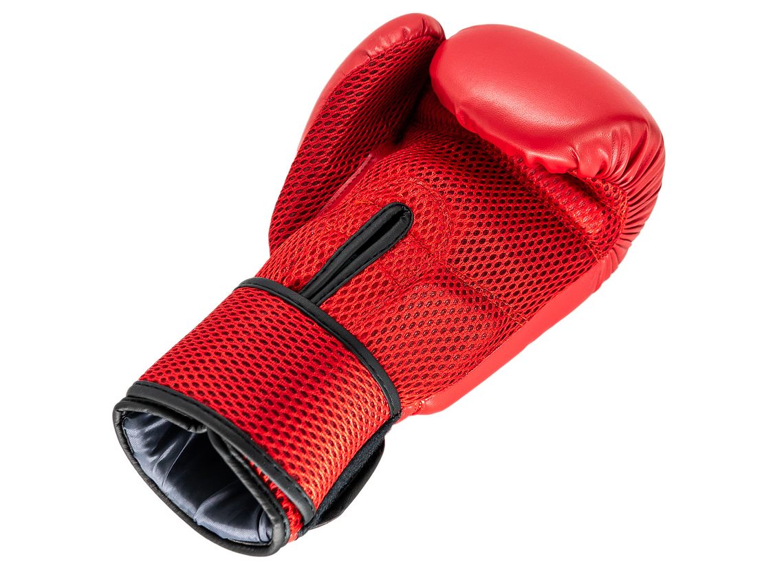 Guante de Box Muuk PU Rojo 8