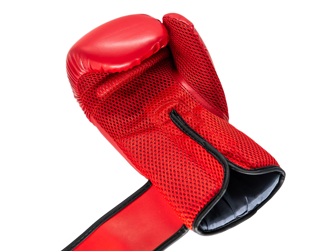 Guante de Box Muuk PU Rojo 9