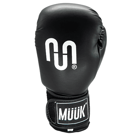 Guante de Box Muuk PU Negro