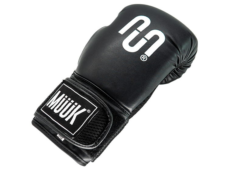 Guante de Box Muuk PU Negro 3