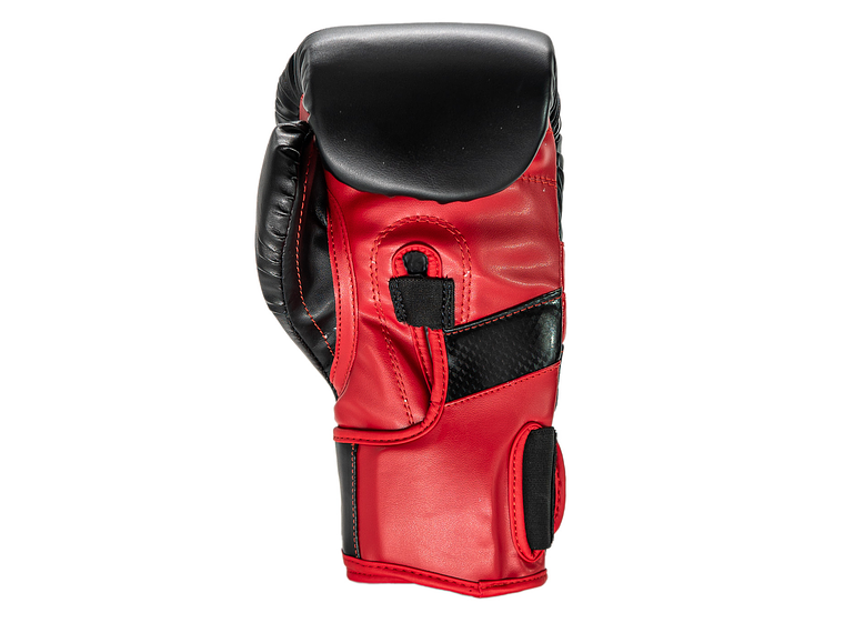 Guante De Box Muuk PU K.O. Negro-Rojo 11