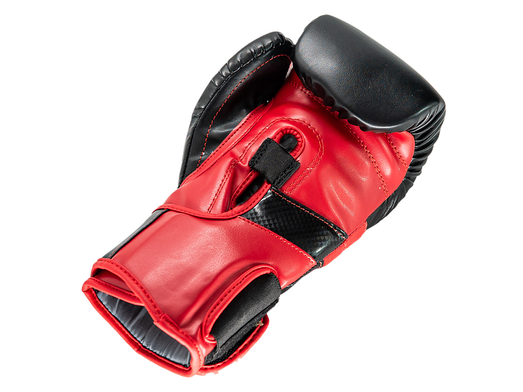 Guante De Box Muuk PU K.O. Negro-Rojo 13