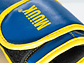 Guante De Box Muuk PU K.O. Azul-Amarillo - Miniatura 5