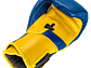 Guante De Box Muuk PU K.O. Azul-Amarillo - Miniatura 9