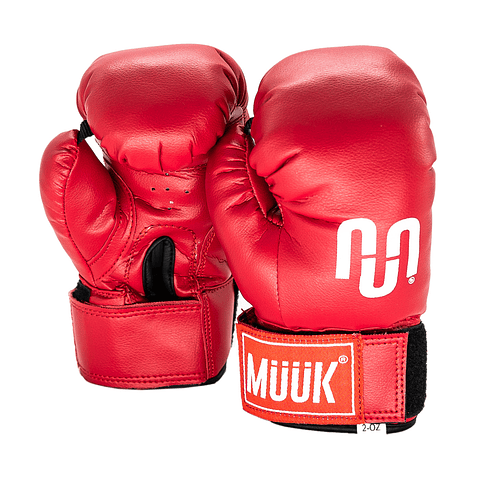 Guante De Box Muuk Niño Rojo