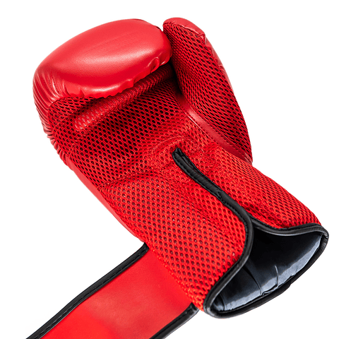 Guante De Box Muuk Cuero Rojo