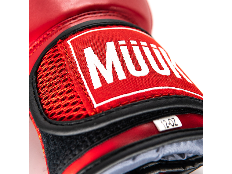 Guante De Box Muuk Cuero Rojo 7