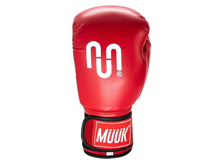 Guante De Box Muuk Cuero Rojo 9