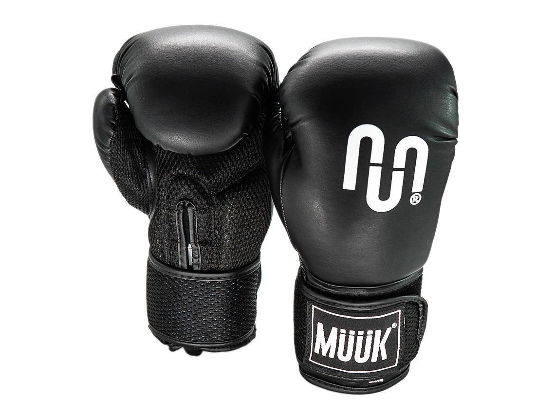 Guante De Box Muuk Cuero Negro 1
