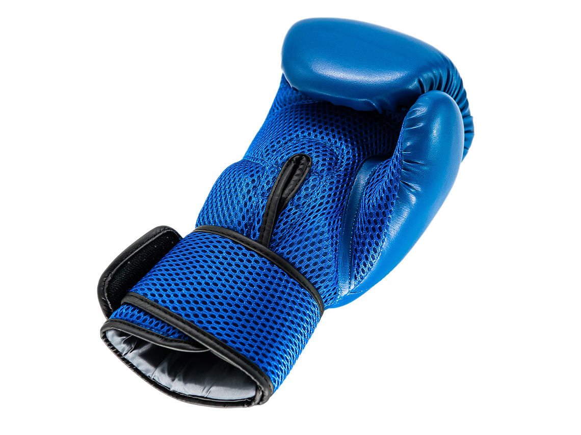 Guante De Box Muuk Cuero Azul 2