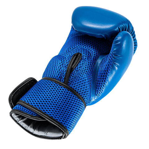 Guante De Box Muuk Cuero Azul