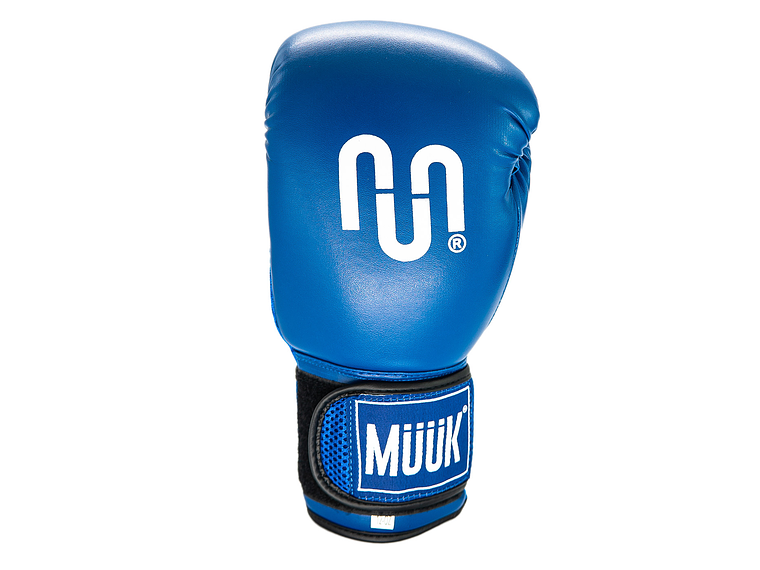 Guante De Box Muuk Cuero Azul 3