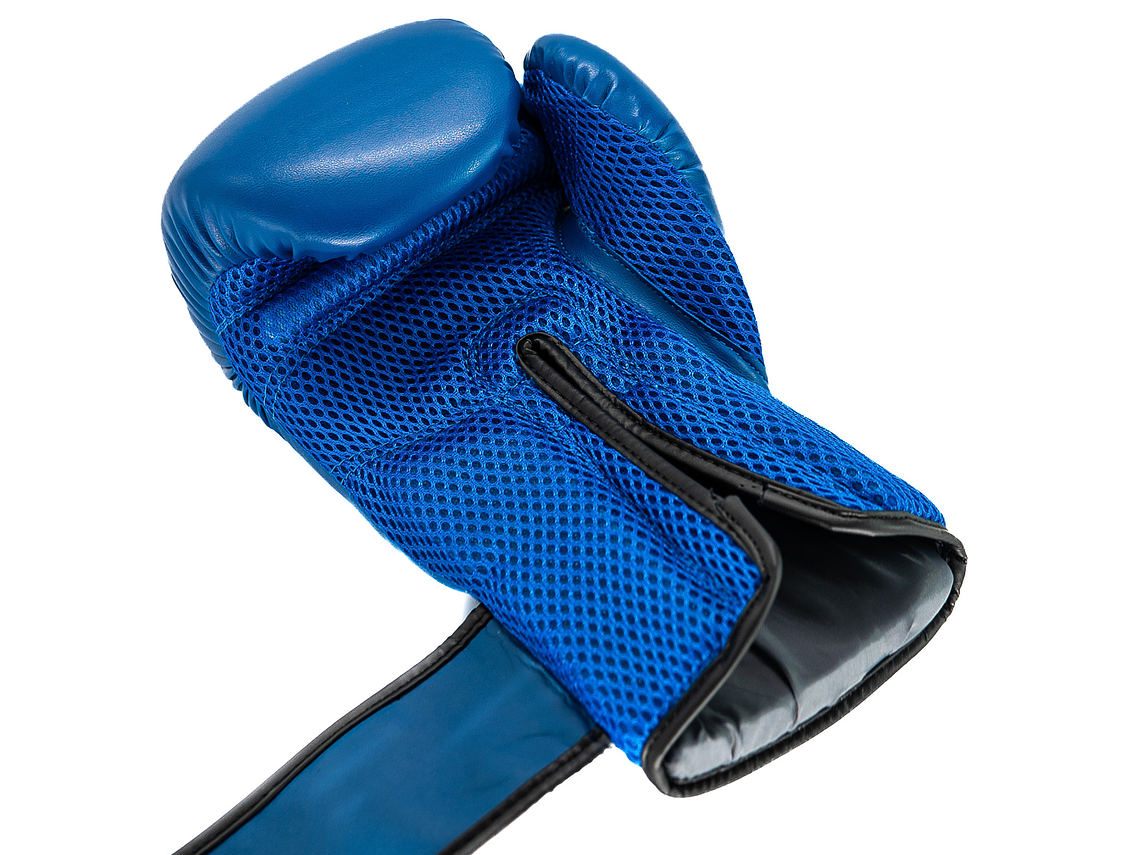 Guante De Box Muuk Cuero Azul 4