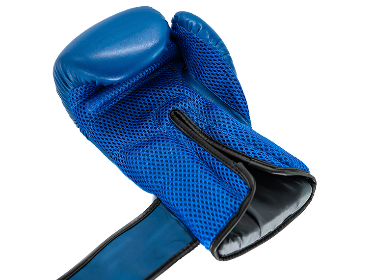 Guante De Box Muuk Cuero Azul 4