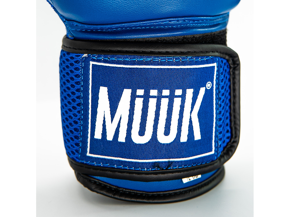 Guante De Box Muuk Cuero Azul 6