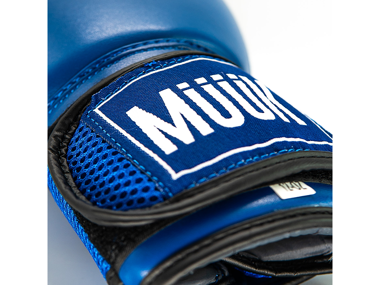 Guante De Box Muuk Cuero Azul 8