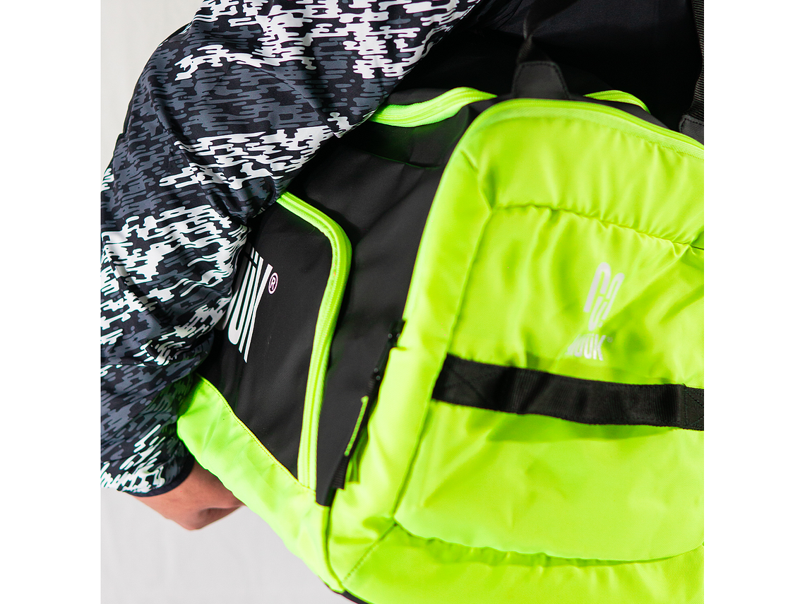 Bolso Mochila Urban Biker Muuk Reflactante 50 lts 8