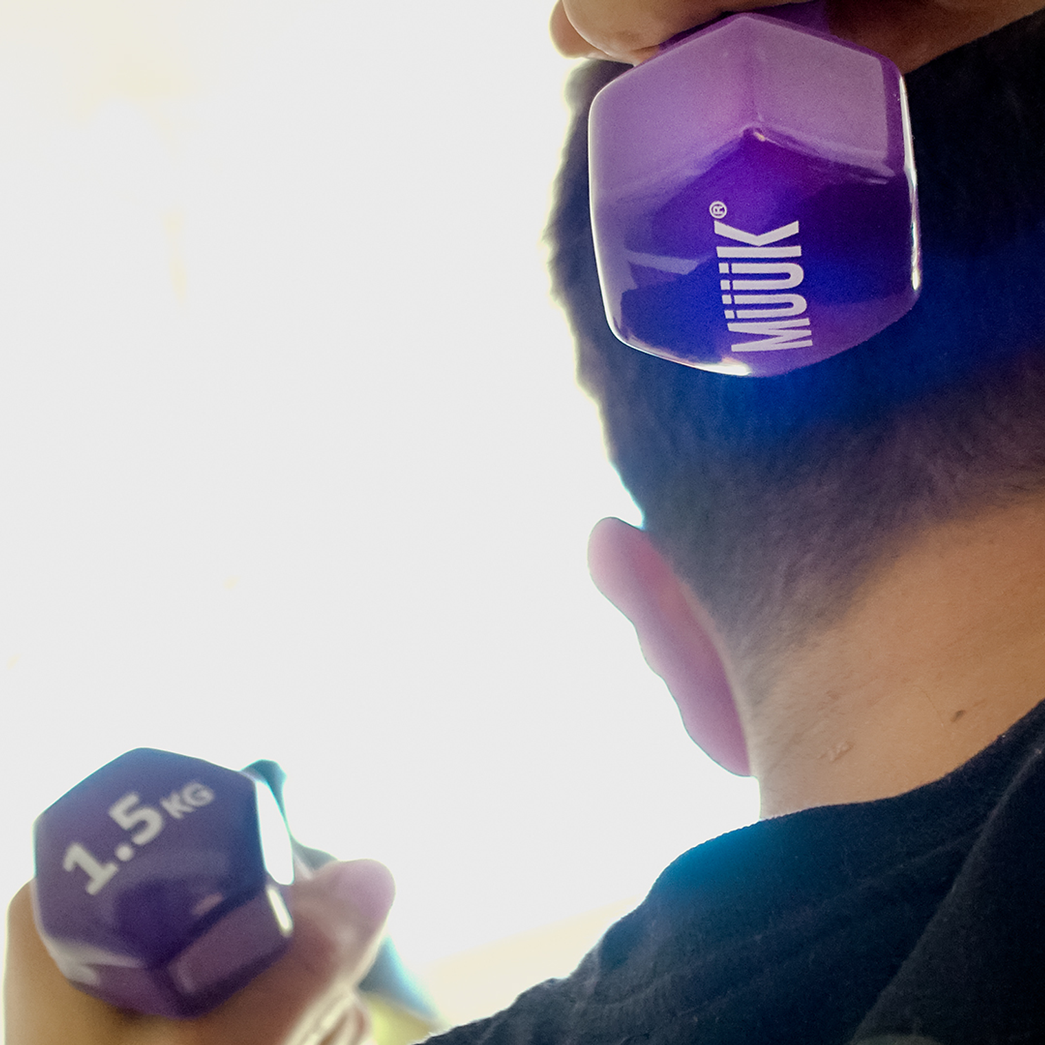 Mancuerna Muuk Pvc 2 X 1 Kg 8