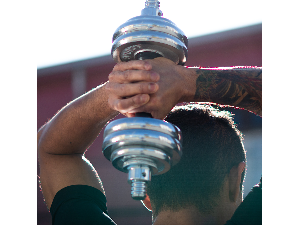 Set De Mancuernas Con Extensor 15 Kg Flott 7