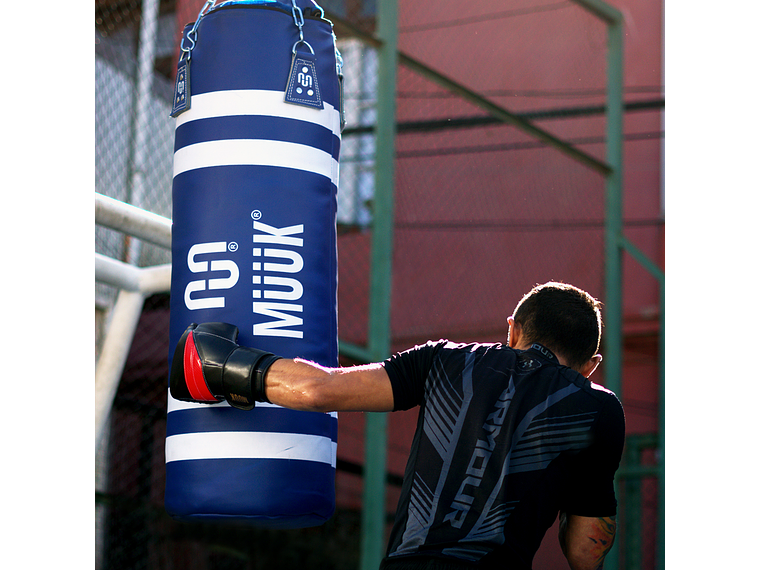 Saco de Boxeo Muuk con Rotor 1.2 Metros Azul 6