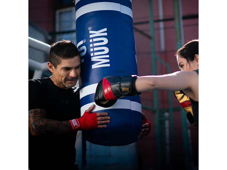Saco de Boxeo Muuk con Rotor 1 Metro Azul 9