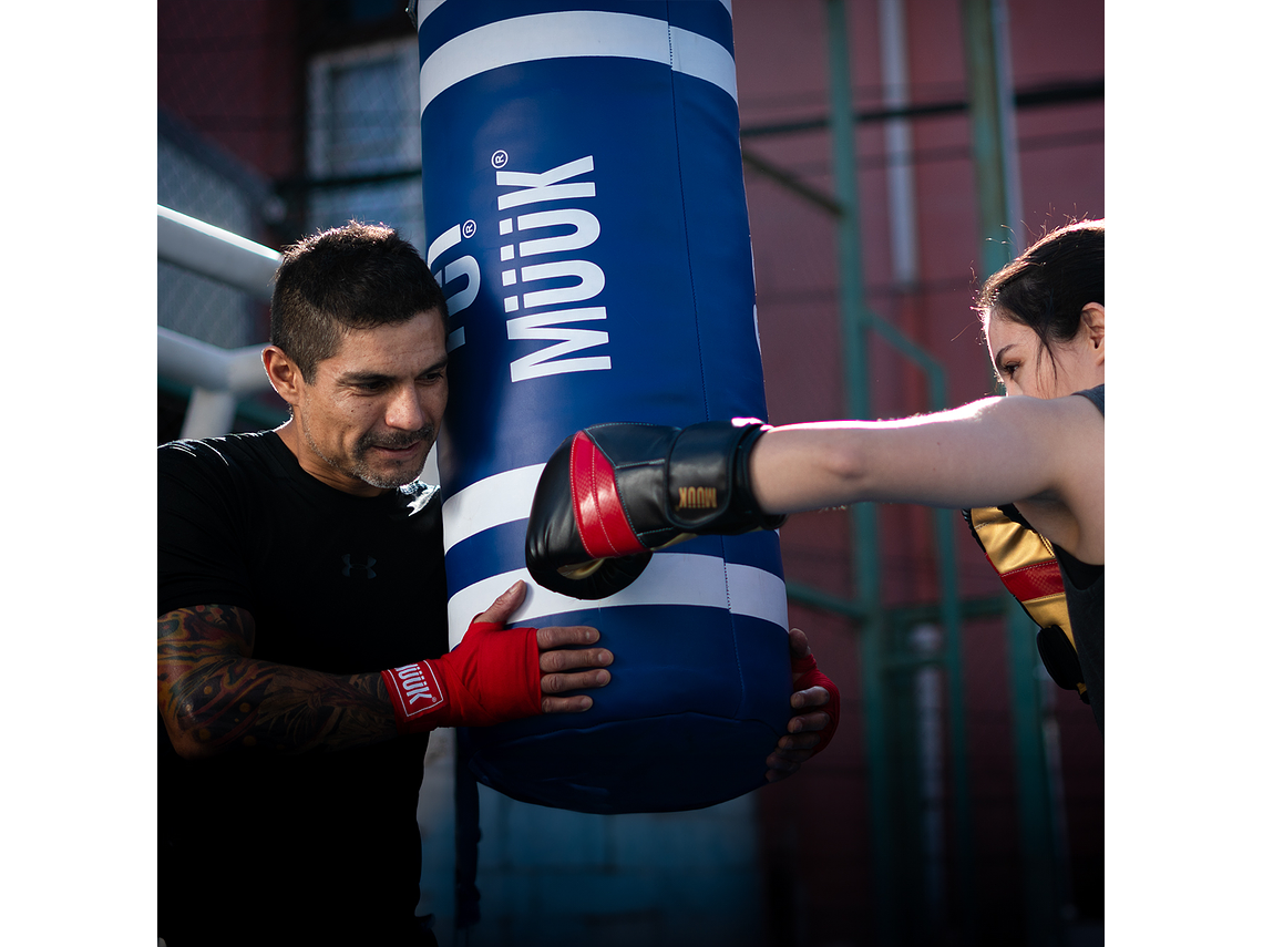 Saco de Boxeo Muuk con Rotor 1 Metro Rojo 9