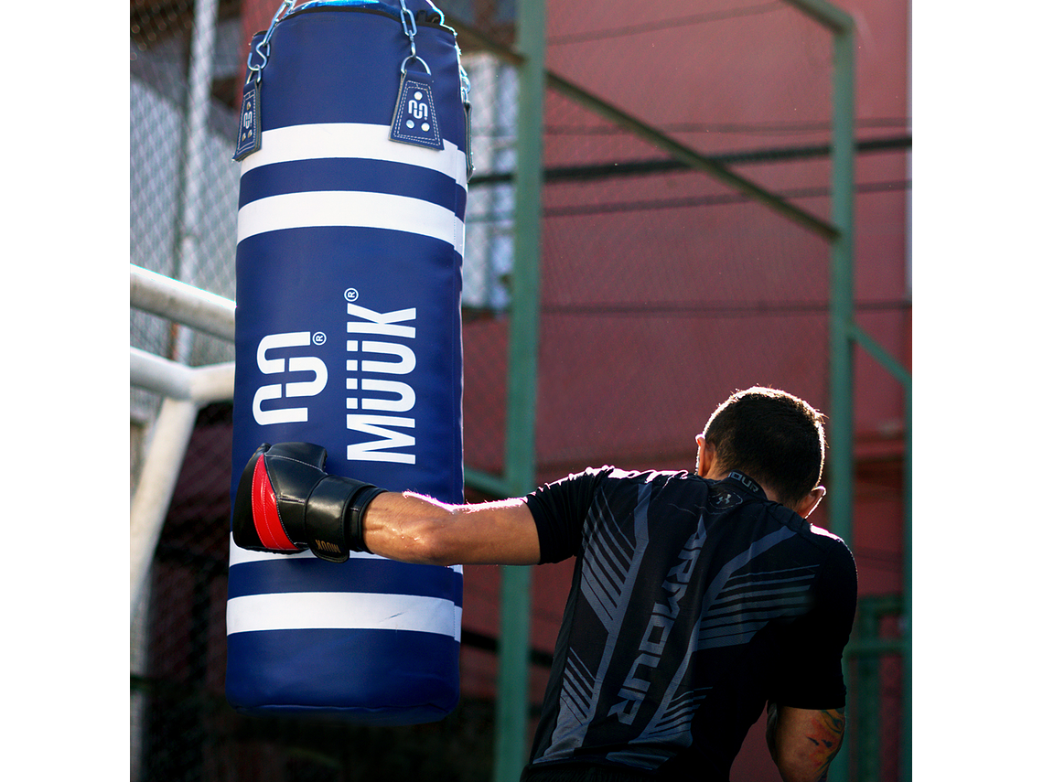 Saco de Boxeo Muuk con Rotor 1.2 Metros Negro 6