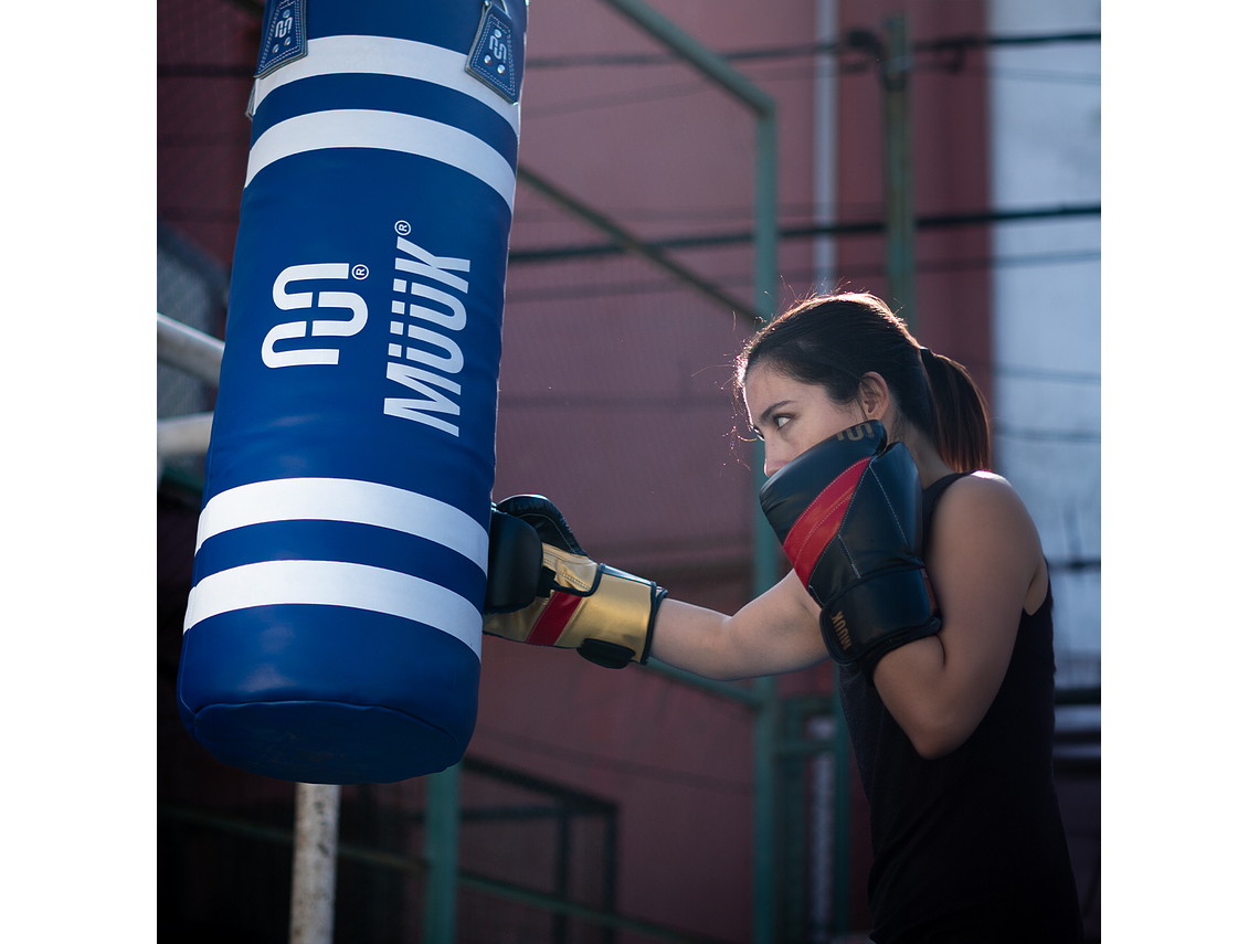 Saco de Boxeo Muuk con Rotor 1.2 Metros Negro 7