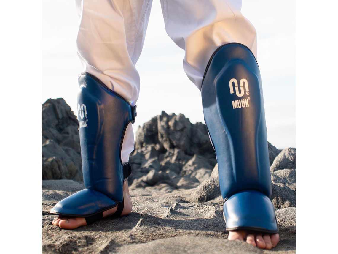 Canillera De Artes Marciales Muuk Pro Azul 14