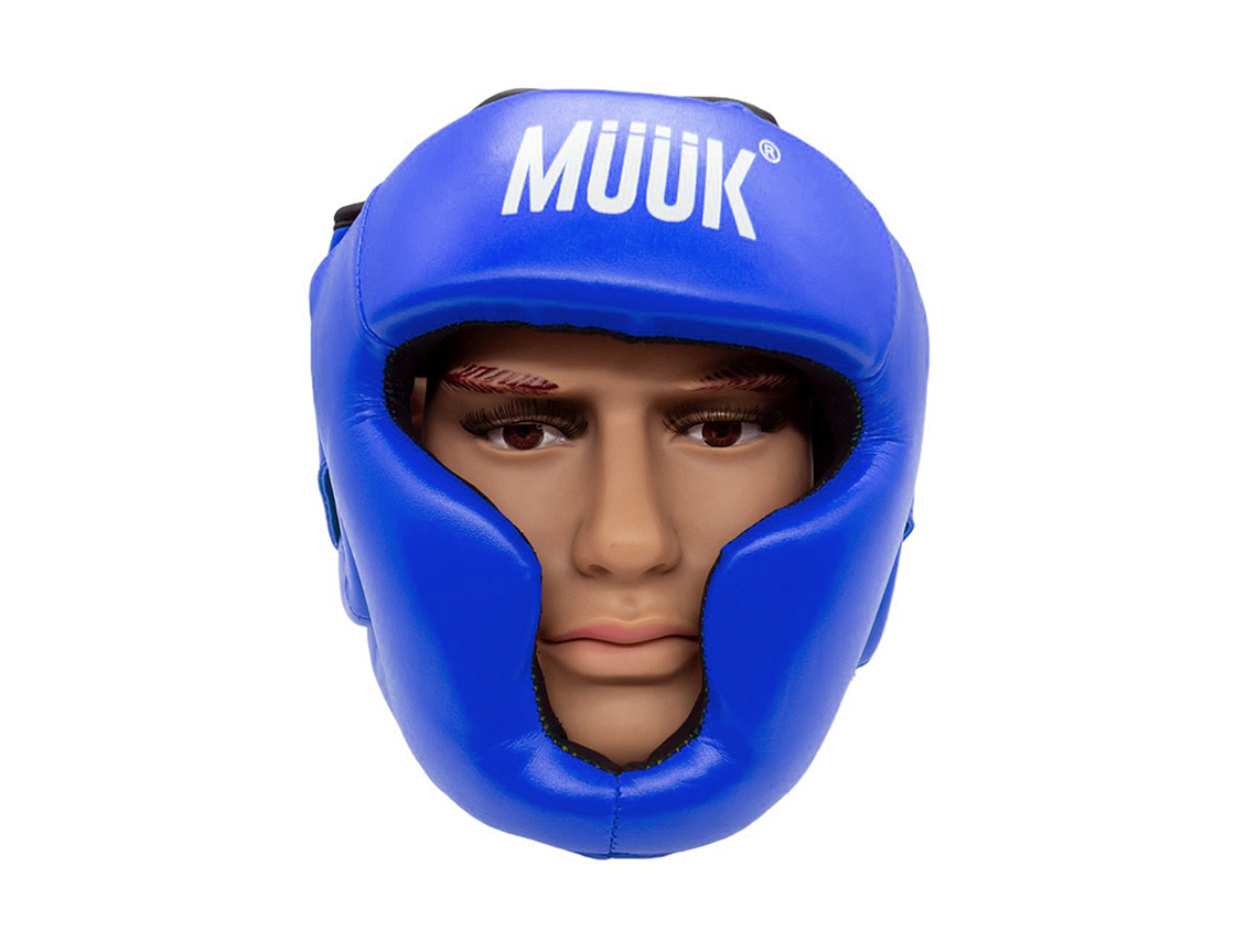 Cabezal De Boxeo Con Pomulo Muuk Azul 1
