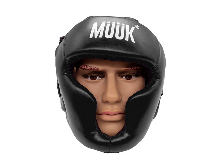 Cabezal De Boxeo Con Pomulo Muuk Negro 1