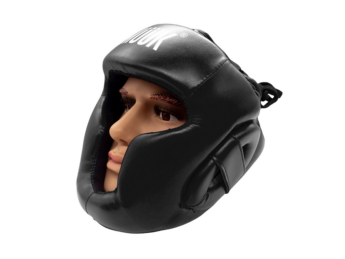 Cabezal De Boxeo Con Pomulo Muuk Negro 2