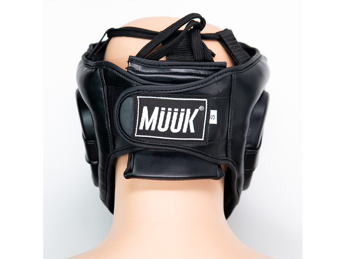 Cabezal De Boxeo Con Pomulo Muuk Negro 6