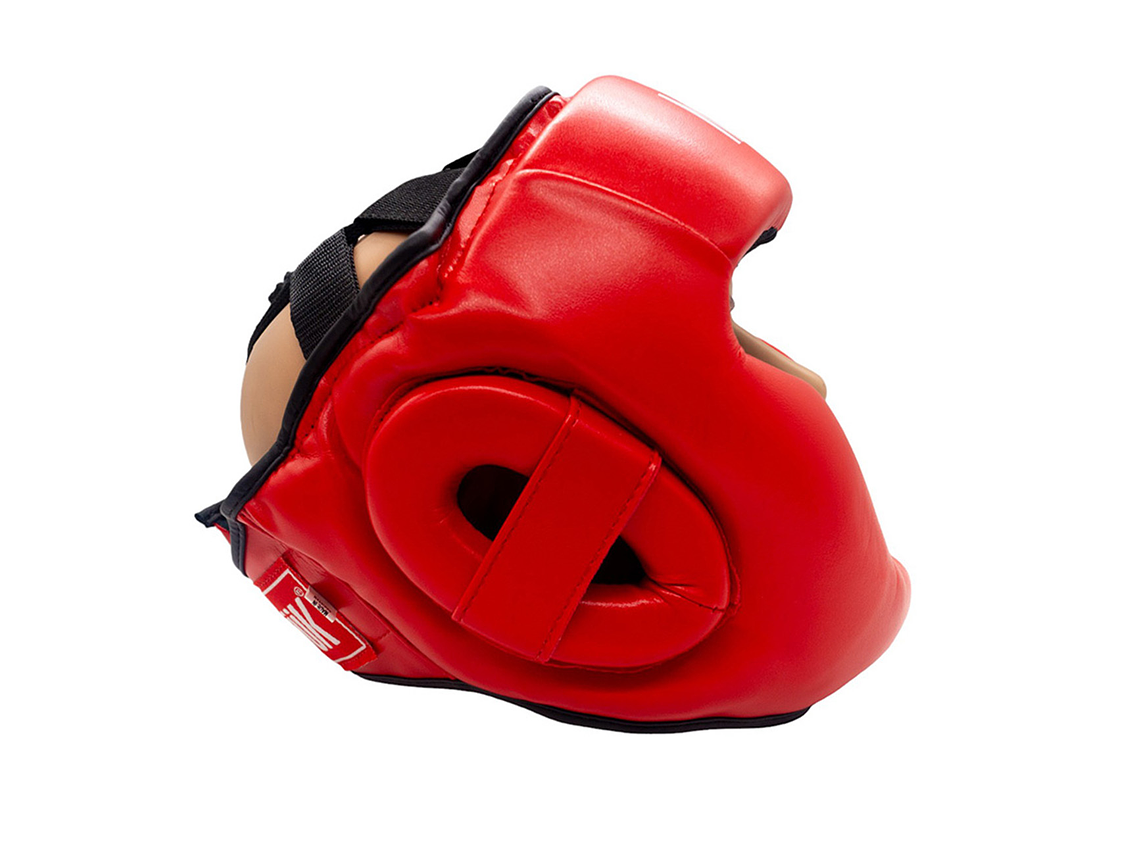 Cabezal De Boxeo Con Pomulo Muuk Rojo 3