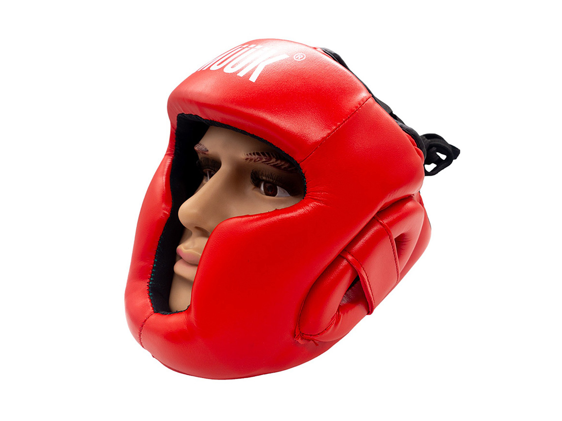 Cabezal De Boxeo Con Pomulo Muuk Rojo 2