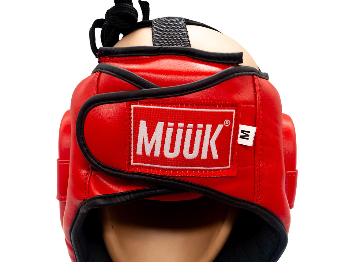 Cabezal De Boxeo Con Pomulo Muuk Rojo 6