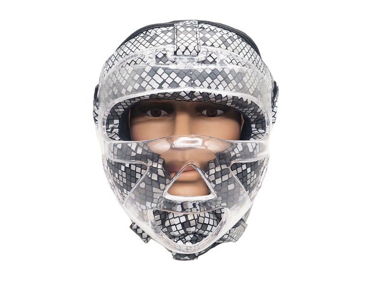 Cabezal De Artes Marciales Con Mica Muuk Texturizado 1