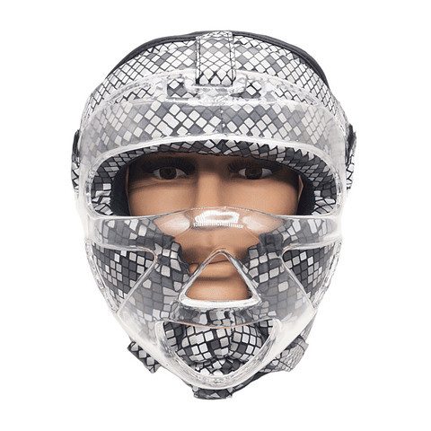 Cabezal De Artes Marciales Con Mica Muuk Texturizado