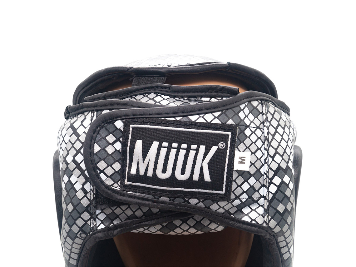 Cabezal De Artes Marciales Con Mica Muuk Texturizado 3