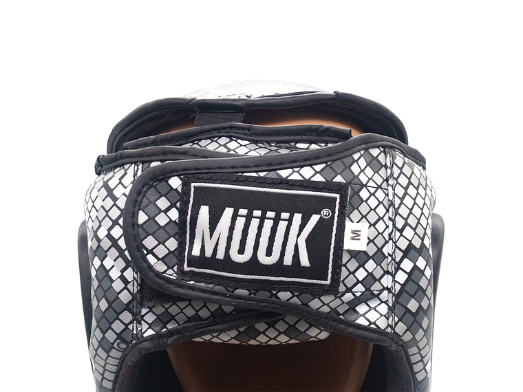 Cabezal De Artes Marciales Con Mica Muuk Texturizado 3