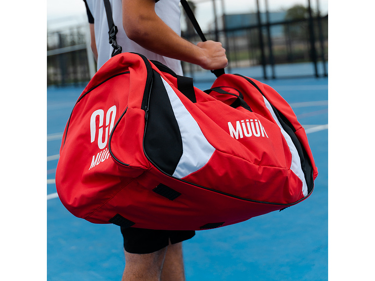 Bolso Deportivo Rojo Muuk 66 lts 6