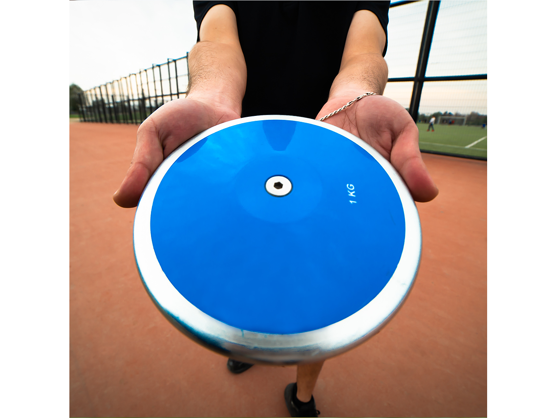 Disco De Lanzamiento Muuk Acero Galvaniz. 1Kg 7