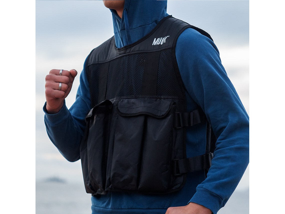 Chaleco Con Peso Muuk 10 Kg 11