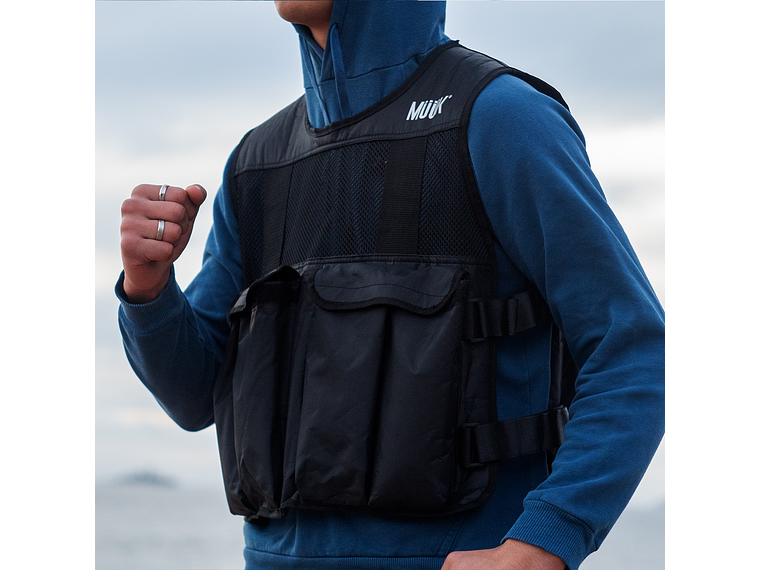 Chaleco Con Peso Muuk 10 Kg 11