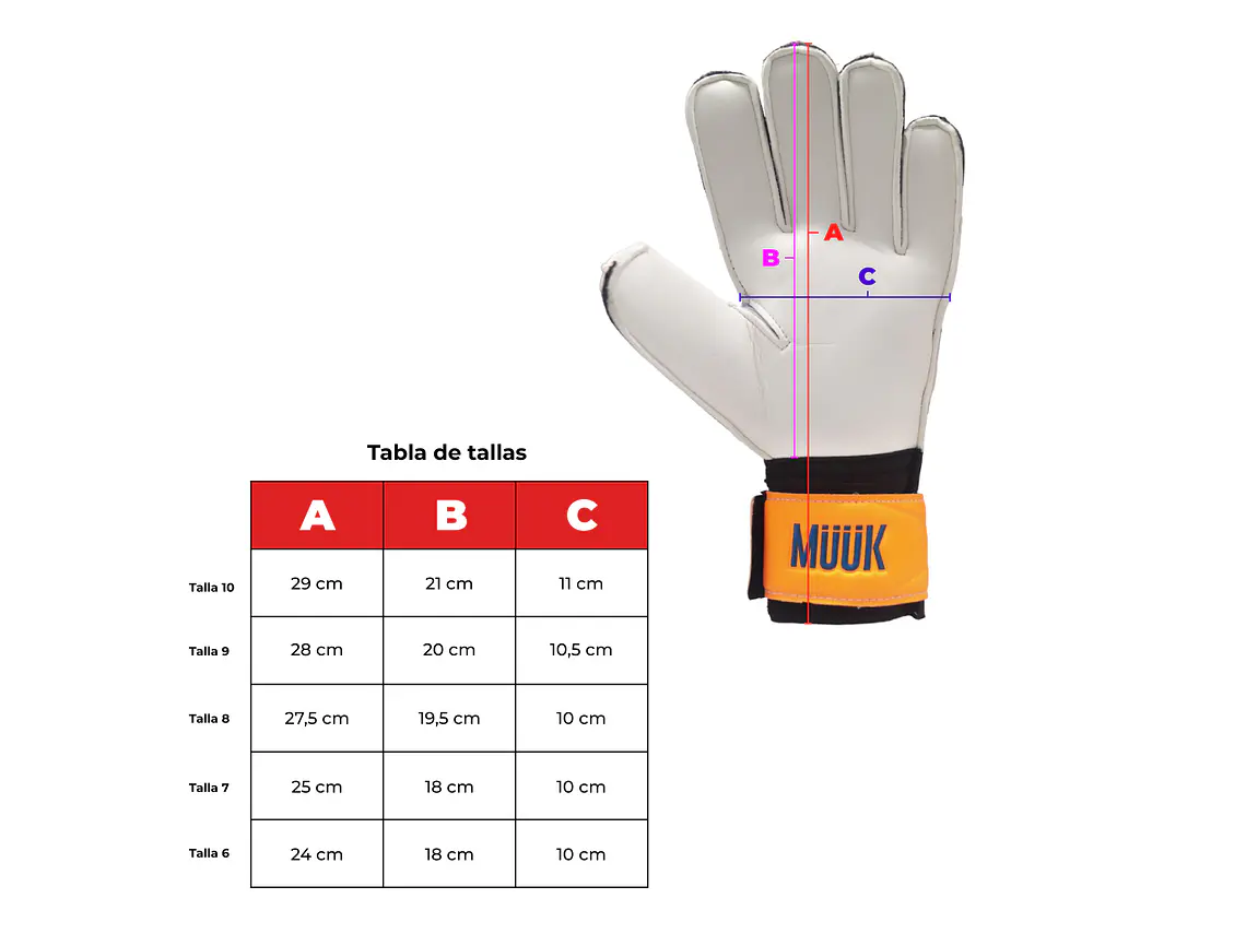 Guante De Arquero Muuk Classic 11