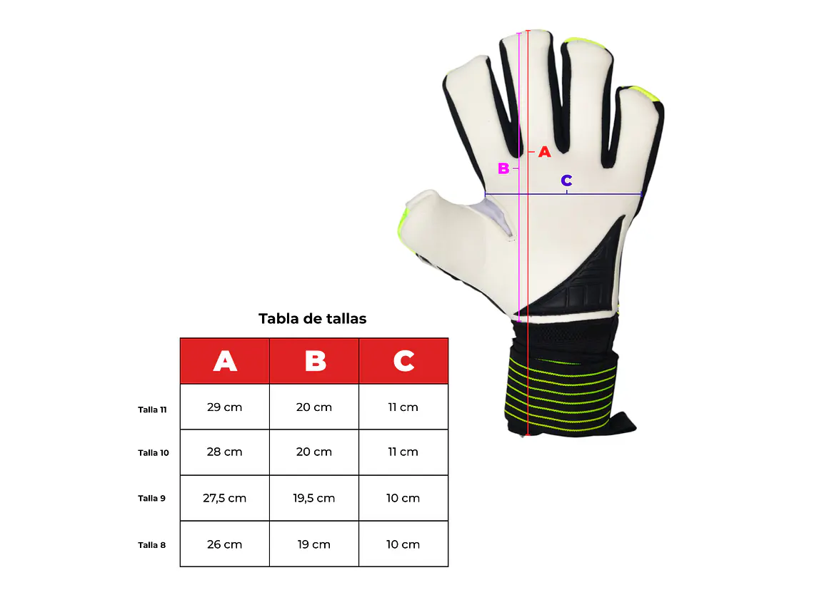 Guante De Arquero Muuk Pro 12