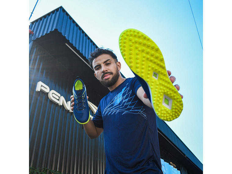 Zapatos de Futbolito Penalty Se7e Pro Ecoknit Y-2 Azul 6