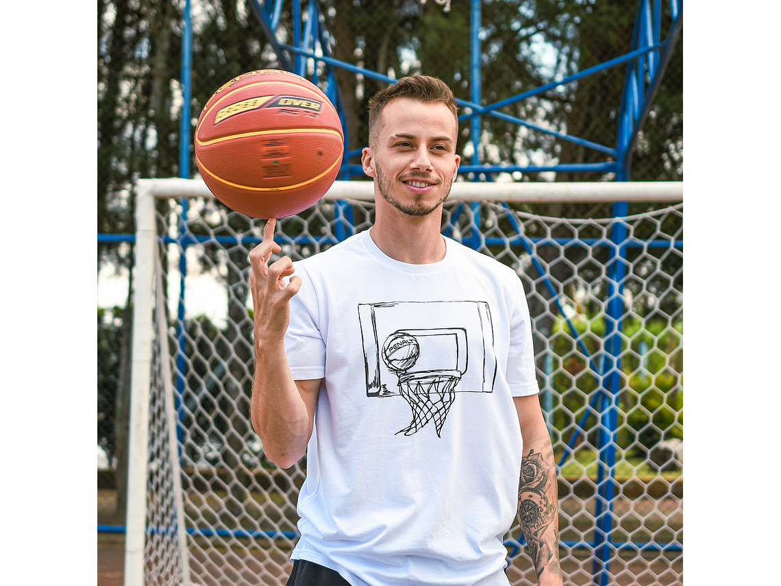 Polera Penalty Basket Blanco 2