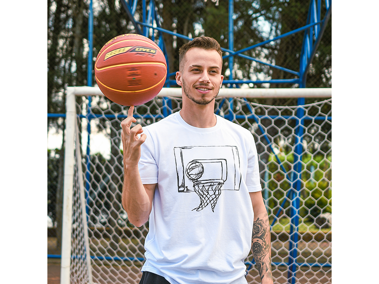 Polera Penalty Basket Blanco 2